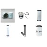 Filter kit for Fiat Kobelco W50 with Perkins Engine 03-