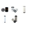 FINLAY 663 Filter Service Kit w/Deutz F3L912 Eng.