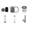 FINLAY 790 Filter Service Kit w/Deutz BF4M1012C Eng.