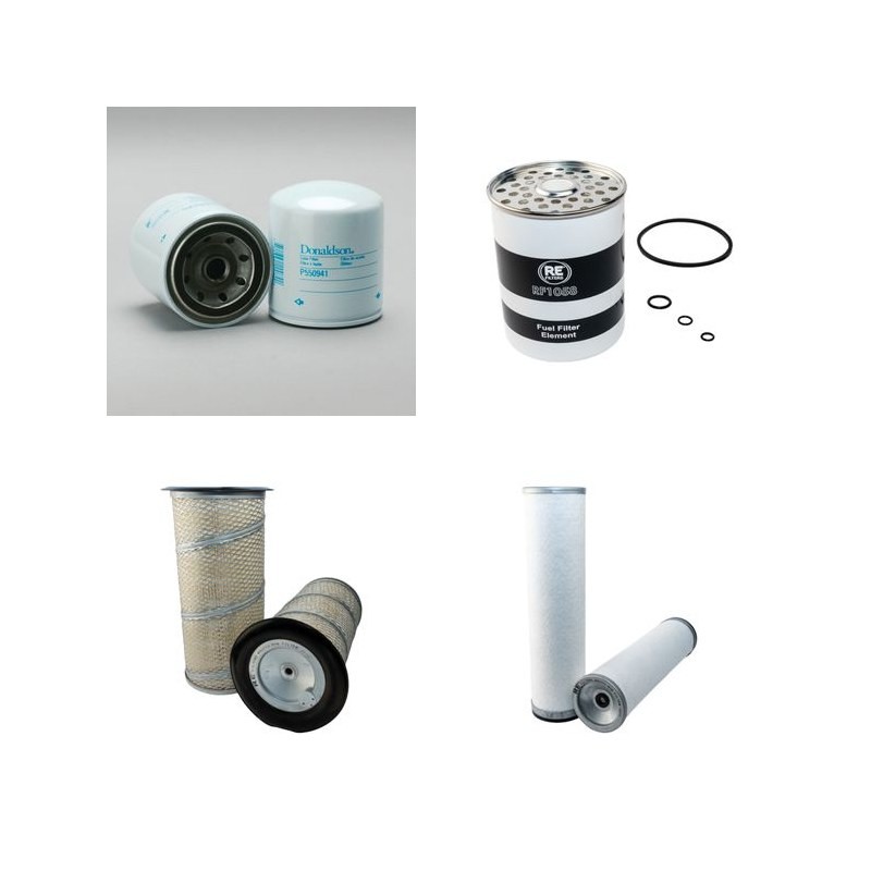 FORD 555 C Filter Service Kit Air Oil Fuel Filters w/FORD  Eng.   YR  11.88-