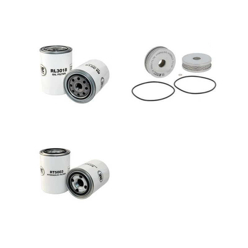 FORD 555 DT Filter Service Kit w/Ford Eng. 09.92-