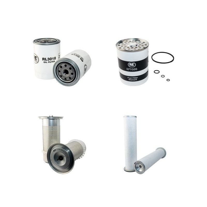 FORD 655 E Filter Service Kit Air Oil Fuel Filters w/FORD  Eng.   YR  03.96-