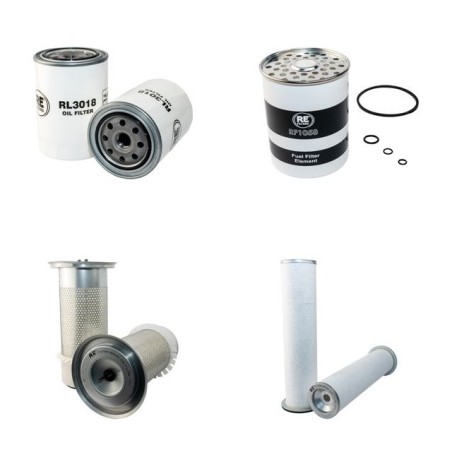 FORD 655 E Filter Service Kit Air Oil Fuel Filters w/FORD  Eng.   YR  03.96-