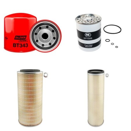 FORD AGRI 8730 Filter Service Kit Air Oil Fuel Filters w/FORD  Eng.   YR  03.90-