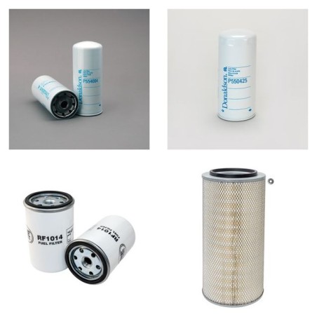 FORTSCHRITT E 524 Filter Service Kit Air Oil Fuel Filters w/VOLVO  Eng.
