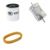 FORD VU/LT/LW COURIER 1.3 Filter Service Kit w/ J6B Eng.   YR  08.91-01.96 60 CH F5L