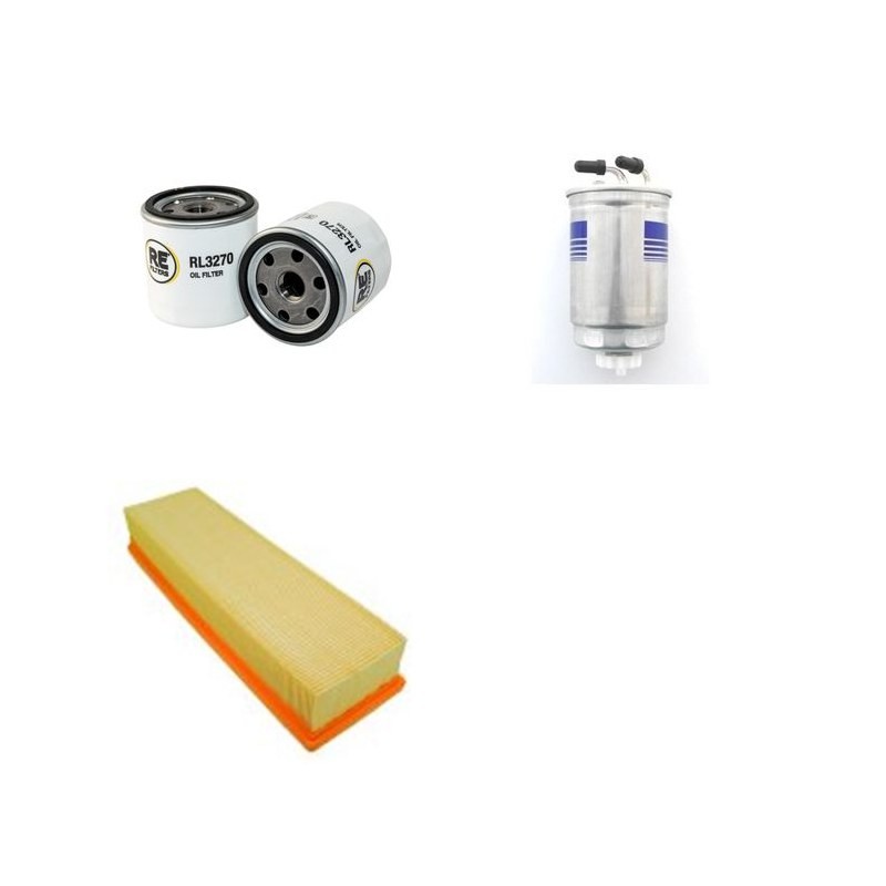 FORD VU/LT/LW ESCORT EXPRESS 1.8 D Filter Service Kit w/ ATH Eng.   YR  01.95- 60 CH