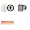 FORD VU/LT/LW TRANSIT 2.5 D 80/100/120/BUS Filter Service Kit w/ 4HB Eng.   YR  11.96-12.00 76 CH