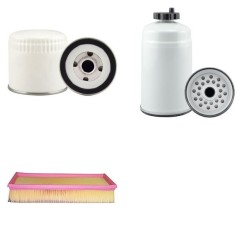 FORD VU/LT/LW TRANSIT 2.5 IP DIESEL Filter Service Kit w/ INJDIRECTE Eng.   YR  07.91-09.94 80 CH