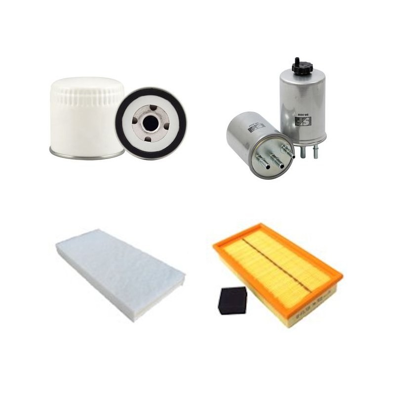 FORD VU/LT/LW TRANSIT CONNECT 1.8 TDCI Filter Service Kit w/DURATORQ  Eng.   YR  08.06- 110 CH