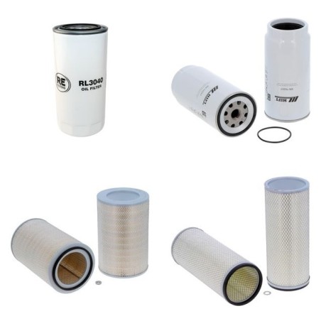 FOTON BJ 4253 SMFKB-2 Filter Service Kit w/WEICHA WP12.336/375N Eng.