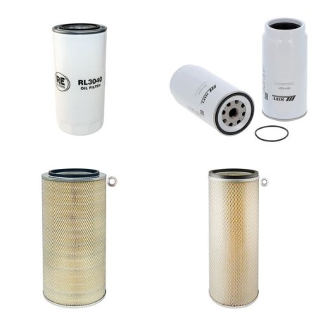 FOTON BJ 4253 SMFKB-S6 Filter Service Kit w/WEICHA WP12.336/375N Eng.