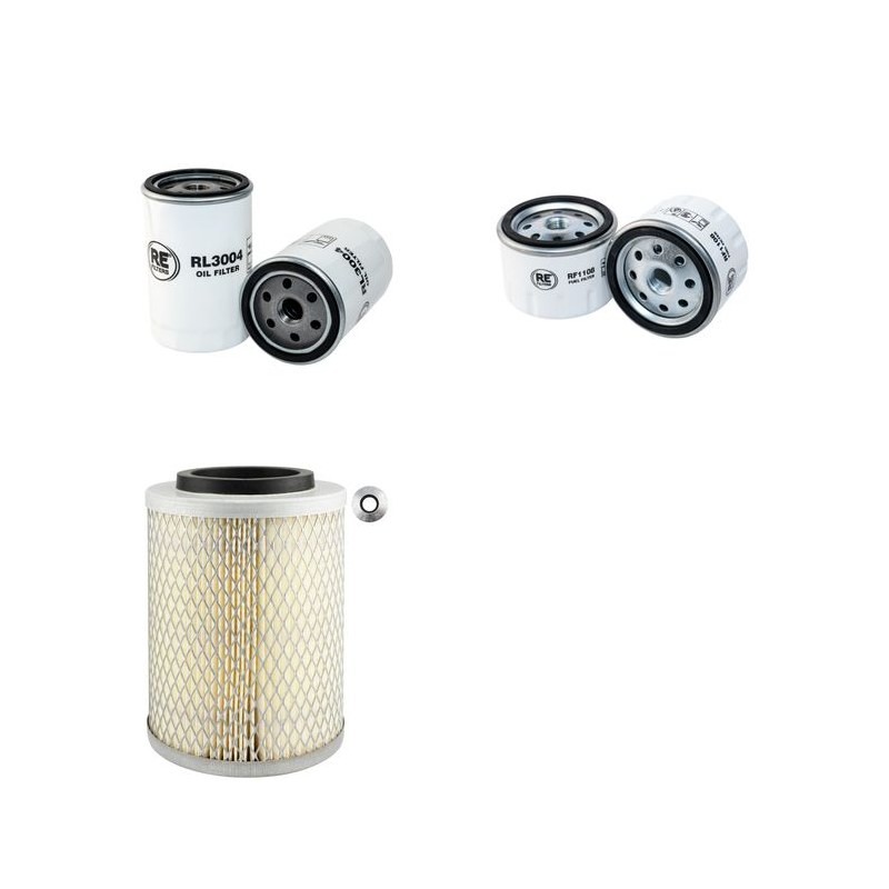 FOTON FT 254 Filter Service Kit w/Shandong Km385Bt Eng. HP 18KW