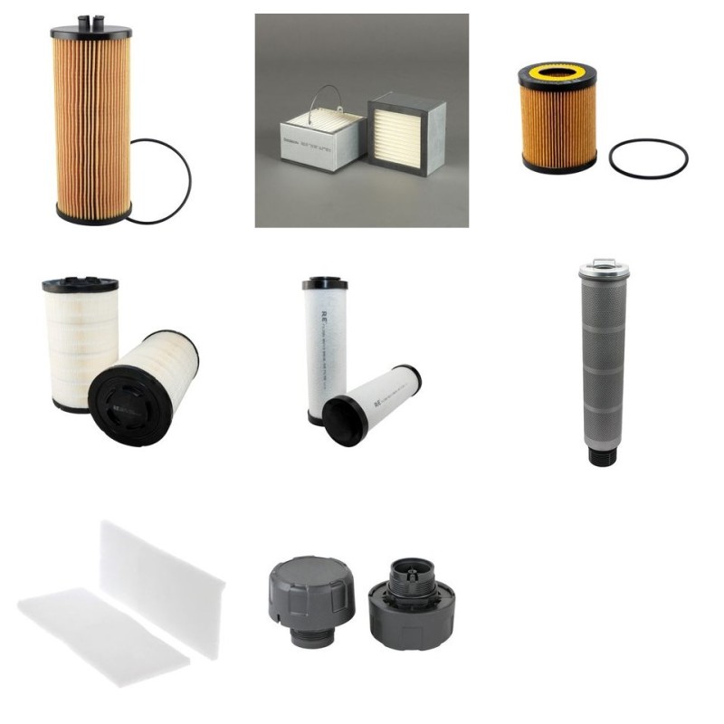 FUCHS 331 MHL Filter Service Kit w/Deutz BF6M2012C Eng.   YR  2006-