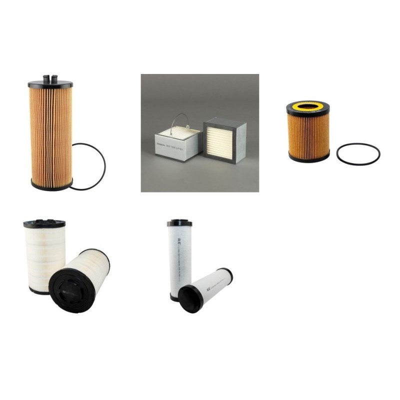 FUCHS 331 MHL Filter Service Kit Air Oil Fuel Filters w/Deutz BF6M2012C Eng.   YR  2006-