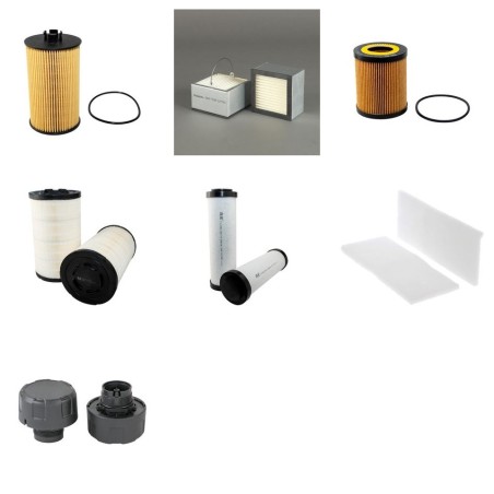 FUCHS 340 A MHL Filter Service Kit w/Deutz BF6M2012C Eng.