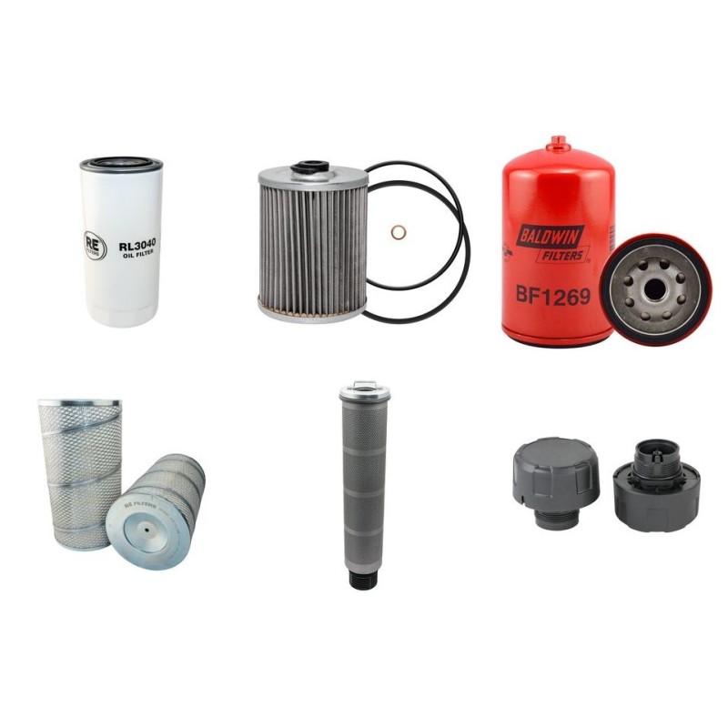 FUCHS 350 MHL Filter Service Kit w/Deutz  Eng.