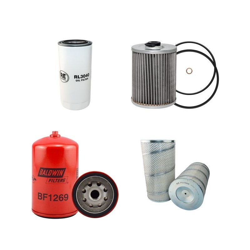 FUCHS 350 MHL Filter Service Kit Air Oil Fuel Filters w/Deutz  Eng.