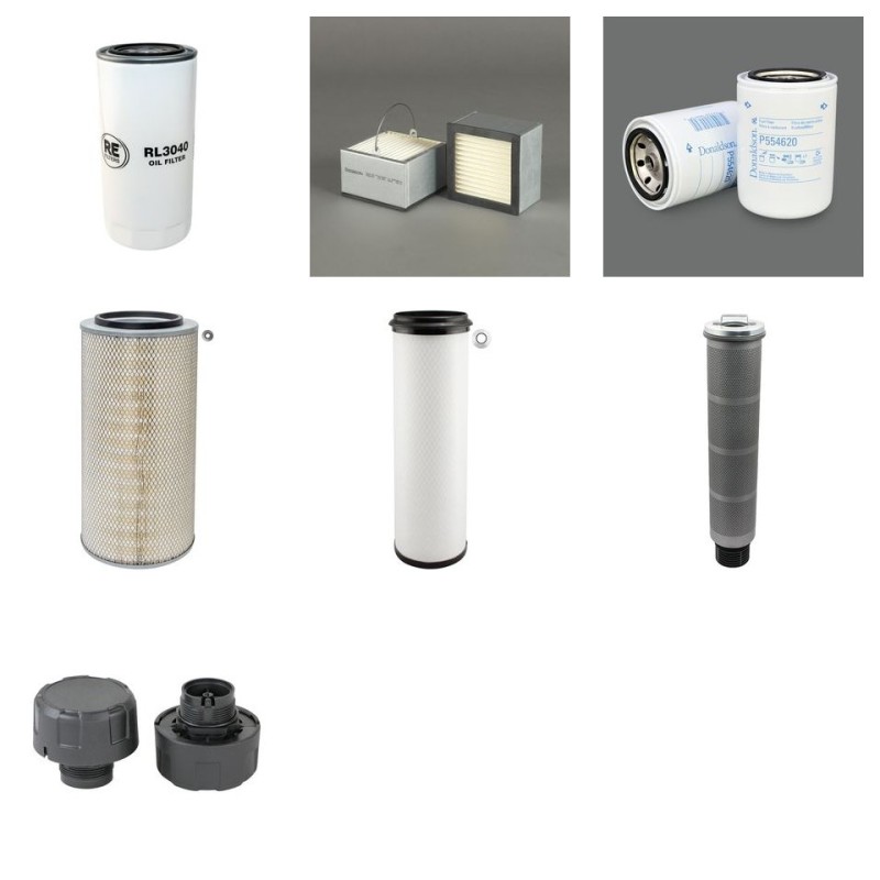 FUCHS 464 MHL Filter Service Kit w/Deutz TCD Eng.   YR  2007-