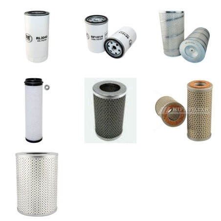 FUCHS 713 MU/713 RC Filter Service Kit w/Deutz F5L912 Eng.