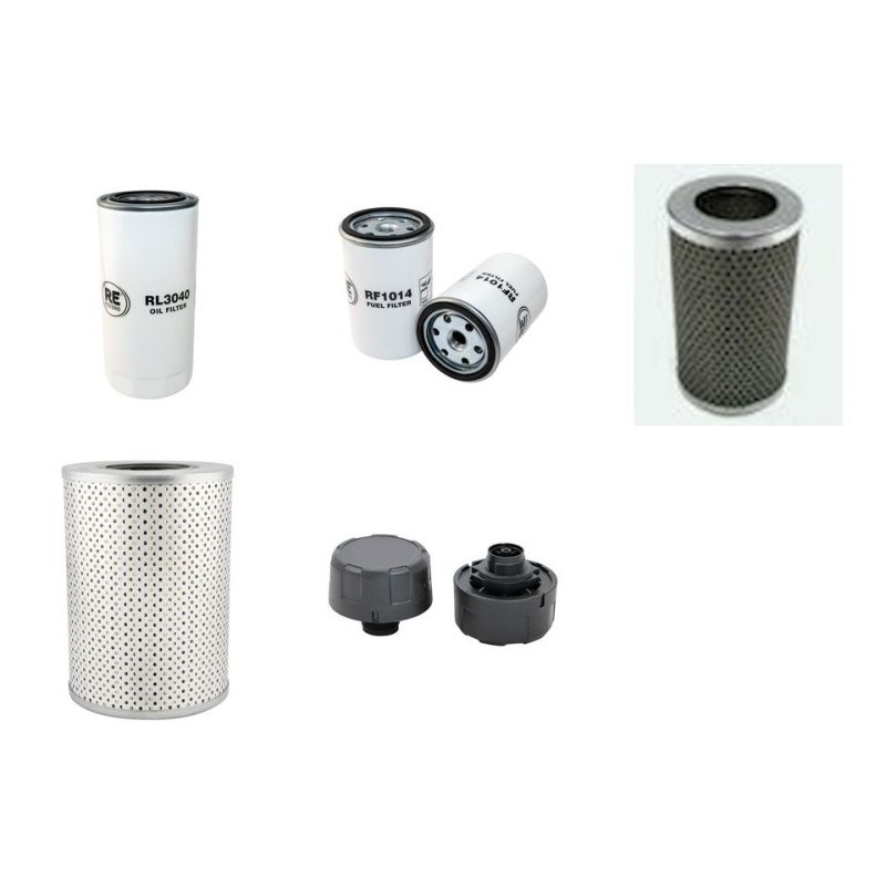 FUCHS 714 M/714 MU Filter Service Kit w/Deutz F6L912 Eng.