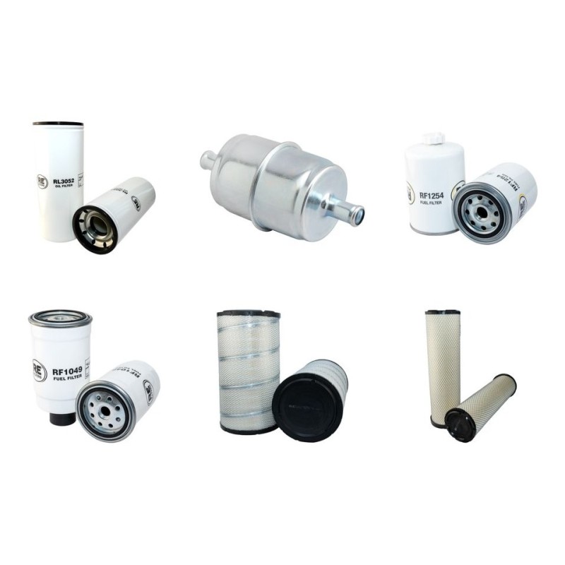 FURUKAWA 345 SERIE II Filter Service Kit Air Oil Fuel Filters w/Cummins  Eng.