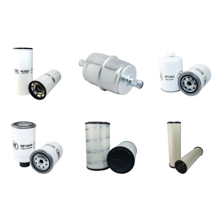 FURUKAWA 345 SERIE II Filter Service Kit Air Oil Fuel Filters w/Cummins  Eng.