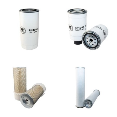 FURUKAWA 510 B Filter Service Kit Air Oil Fuel Filters w/IHC D268 Eng.