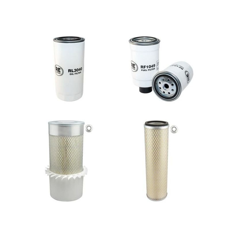 FURUKAWA 515 B Filter Service Kit Air Oil Fuel Filters w/ D358 Eng.