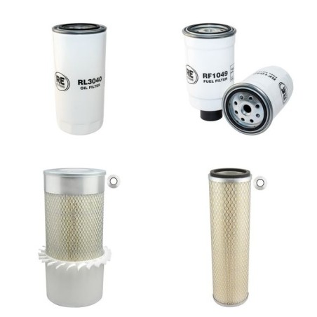 FURUKAWA 515 B Filter Service Kit Air Oil Fuel Filters w/ D358 Eng.