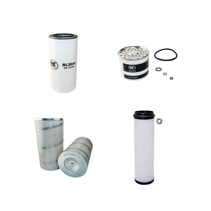 FURUKAWA 520 Filter Service Kit Air Oil Fuel Filters w/ DT358 Eng.