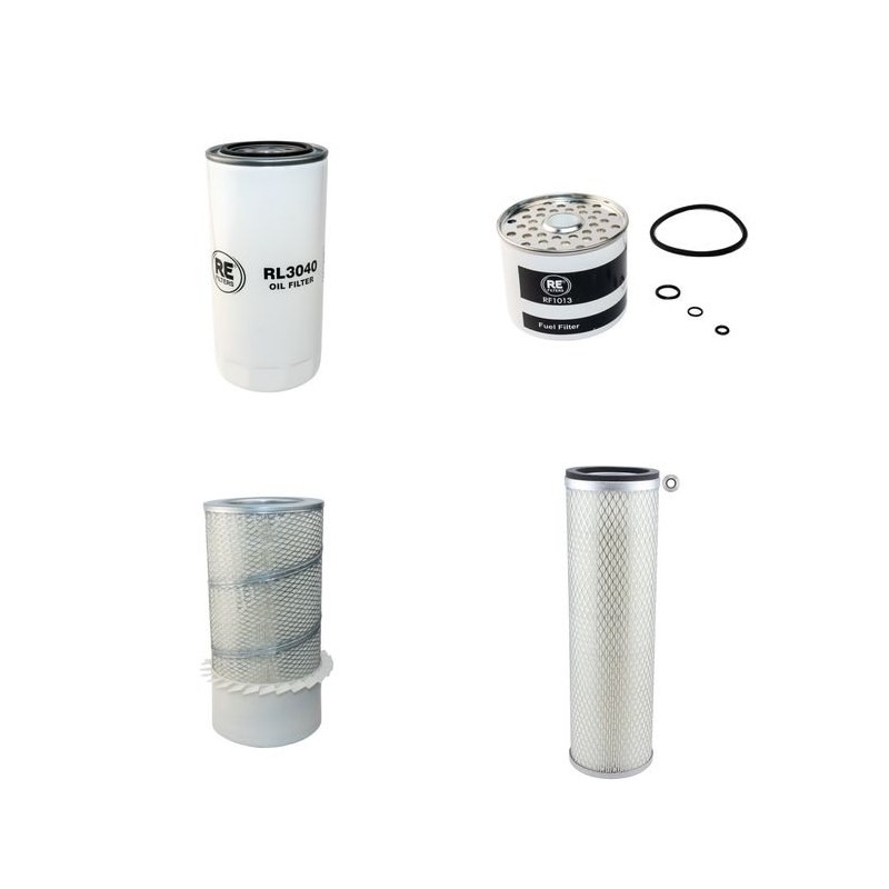FURUKAWA 520 Filter Service Kit Air Oil Fuel Filters w/ D358 Eng.