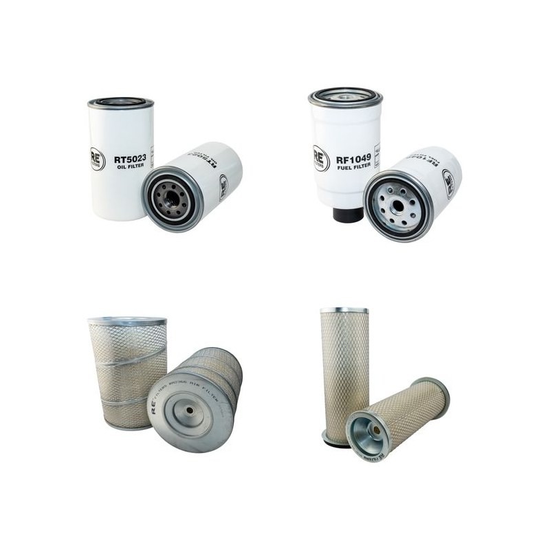 FURUKAWA 640 LS Filter Service Kit Air Oil Fuel Filters w/Cummins F359T Eng.