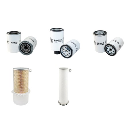 FURUKAWA 725 W LS TRONIC Filter Service Kit Air Oil Fuel Filters w/IHC F439TA Eng.
