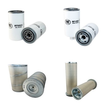 FURUKAWA 740 LS Filter Service Kit Air Oil Fuel Filters w/Cummins  Eng.