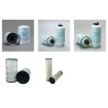 GASPARIN IMPIANTI VESUVIO F 1000 C Filter Service Kit Air Oil Fuel Filters w/JOHN DEERE 6068HF485 Eng.
