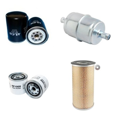 GEHL MG 747 M Filter Service Kit Air Oil Fuel Filters w/ISUZU  Eng.