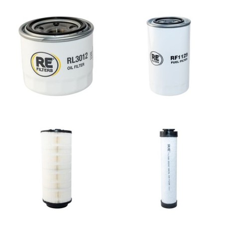 GEHL RT 175 Filter Service Kit Air Oil Fuel Filters w/Yanmar 4TNV98 Eng.   YR  2014