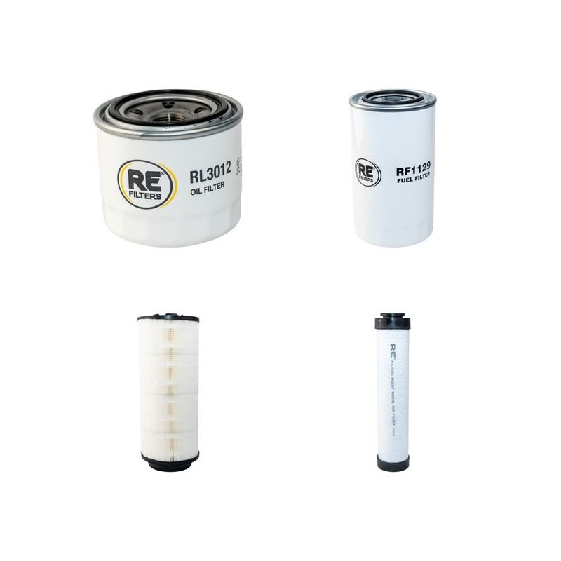 GEHL RT 250 Filter Service Kit Air Oil Fuel Filters w/Yanmar 4TNV98 Eng.   YR  2014