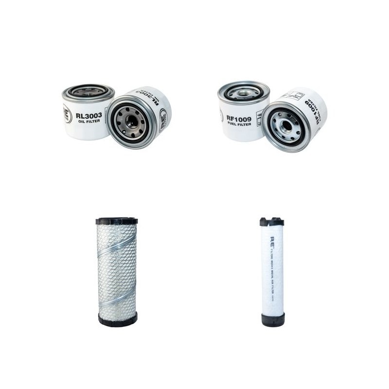 GEHL SL 1640 Filter Service Kit Air Oil Fuel Filters w/ISUZU  Eng.