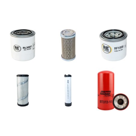 GEHL SL 1640 Filter Service Kit w/Kubota D1105 Eng.   YR  2005-