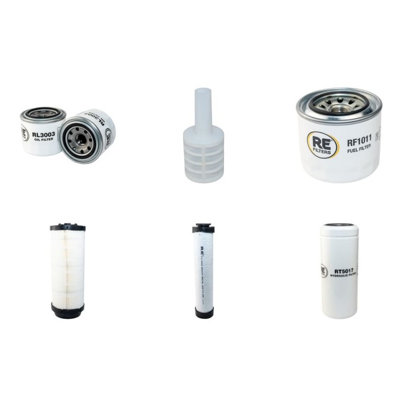 GEHL SL 2026 Filter Service Kit w/Yanmar 3Tnv88-Bkms Eng. 2013