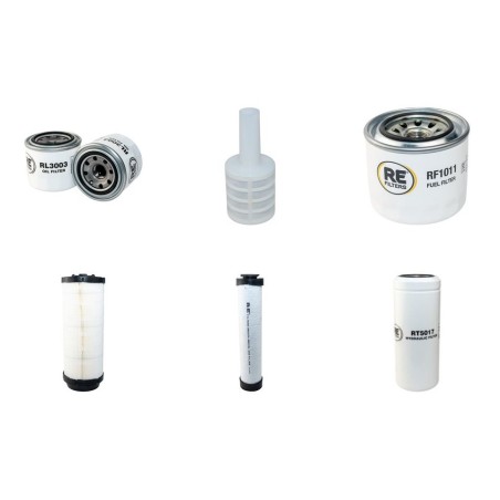 GEHL SL 2026 Filter Service Kit w/Yanmar 3Tnv88-Bkms Eng. 2013