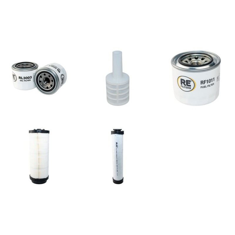 GEHL SL 2026 Filter Service Kit Air Oil Fuel Filters w/Yanmar 3TNV88-BKMS Eng.   YR  2013