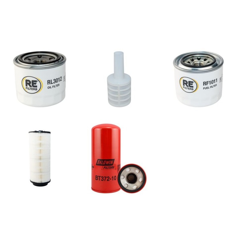 GEHL SL 3635 SX Filter Service Kit w/Yanmar 3TNV88 Eng.   YR  2008-
