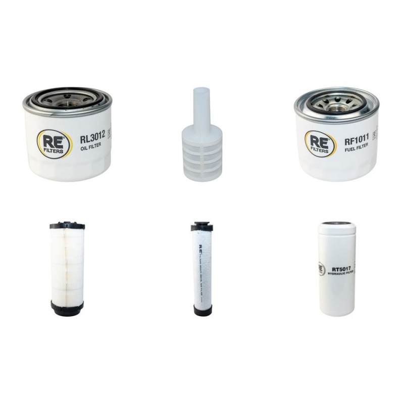 GEHL SL 3840 SX Filter Service Kit w/Yanmar 3Tnv88 Eng. 2007-