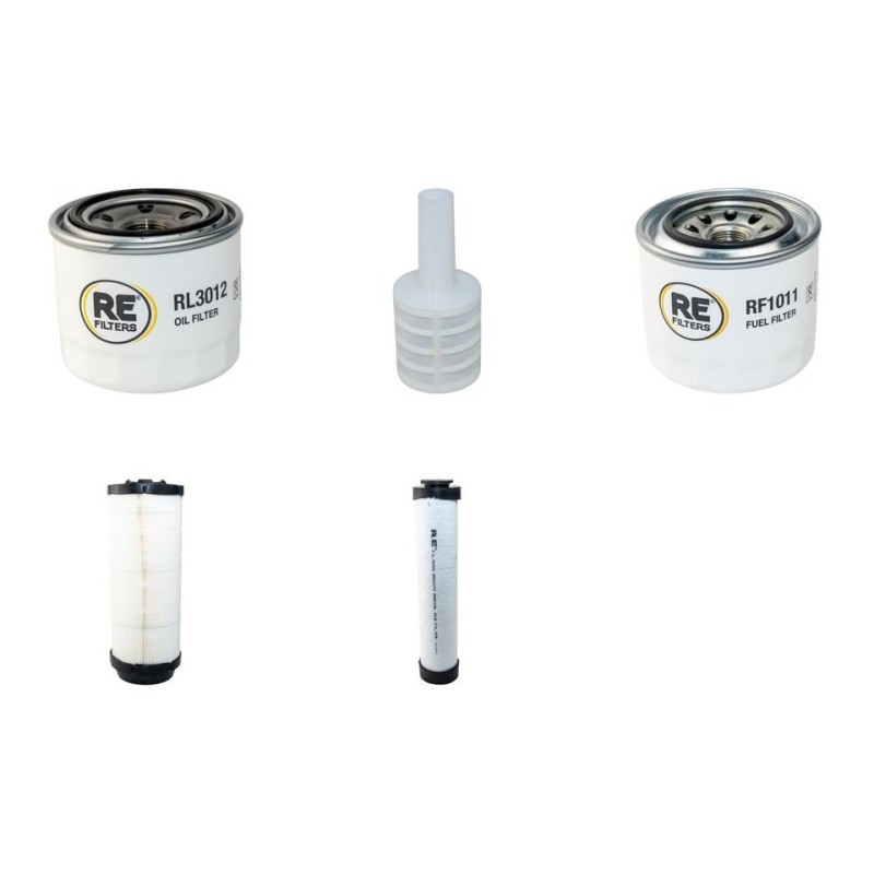 GEHL SL 3840 SX Filter Service Kit Air Oil Fuel Filters w/Yanmar 3TNV88 Eng.   YR  2007-