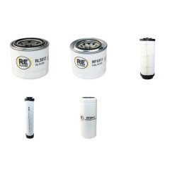 GEHL SL 4240 SX Filter Service Kit w/Yanmar 4Tnv88 Eng. 2007-