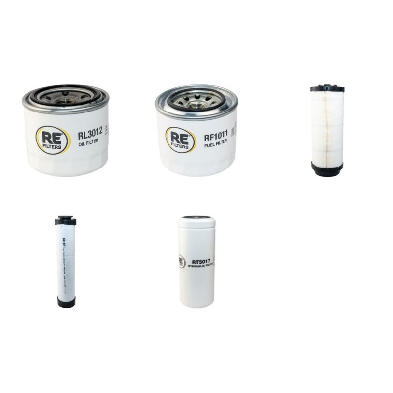 GEHL SL 4240 SX Filter Service Kit w/Yanmar 4Tnv88 Eng. 2007-