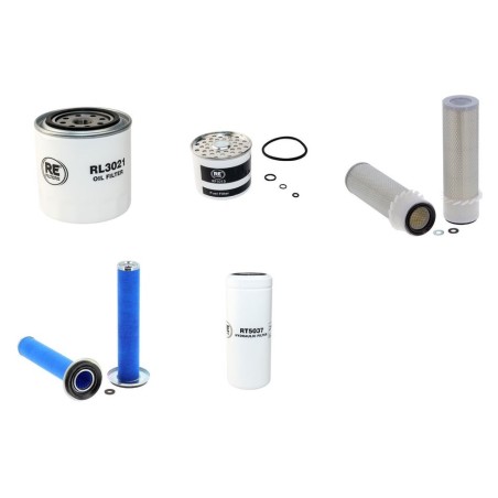 GEHL SL 4625 Filter Service Kit w/Kubota V2203 Eng. SN  -123827